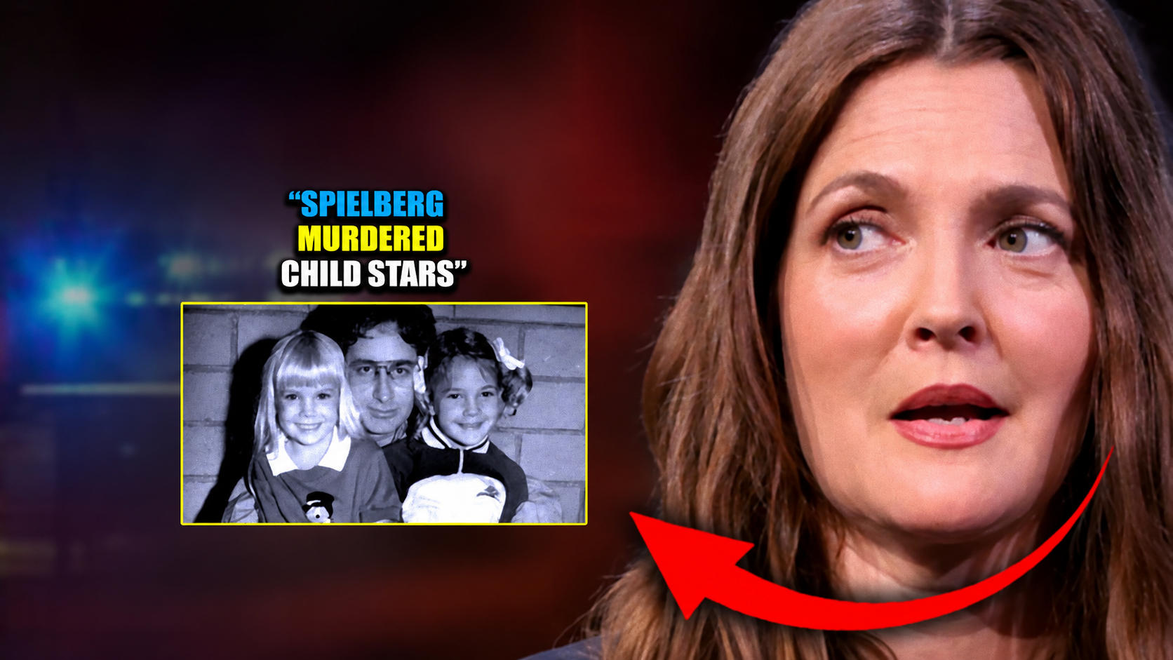 Drew Barrymore zverejnila dôkaz, že „diabolský pedofil“ Steven Spielberg zavraždil Heather O’Rourkeovú