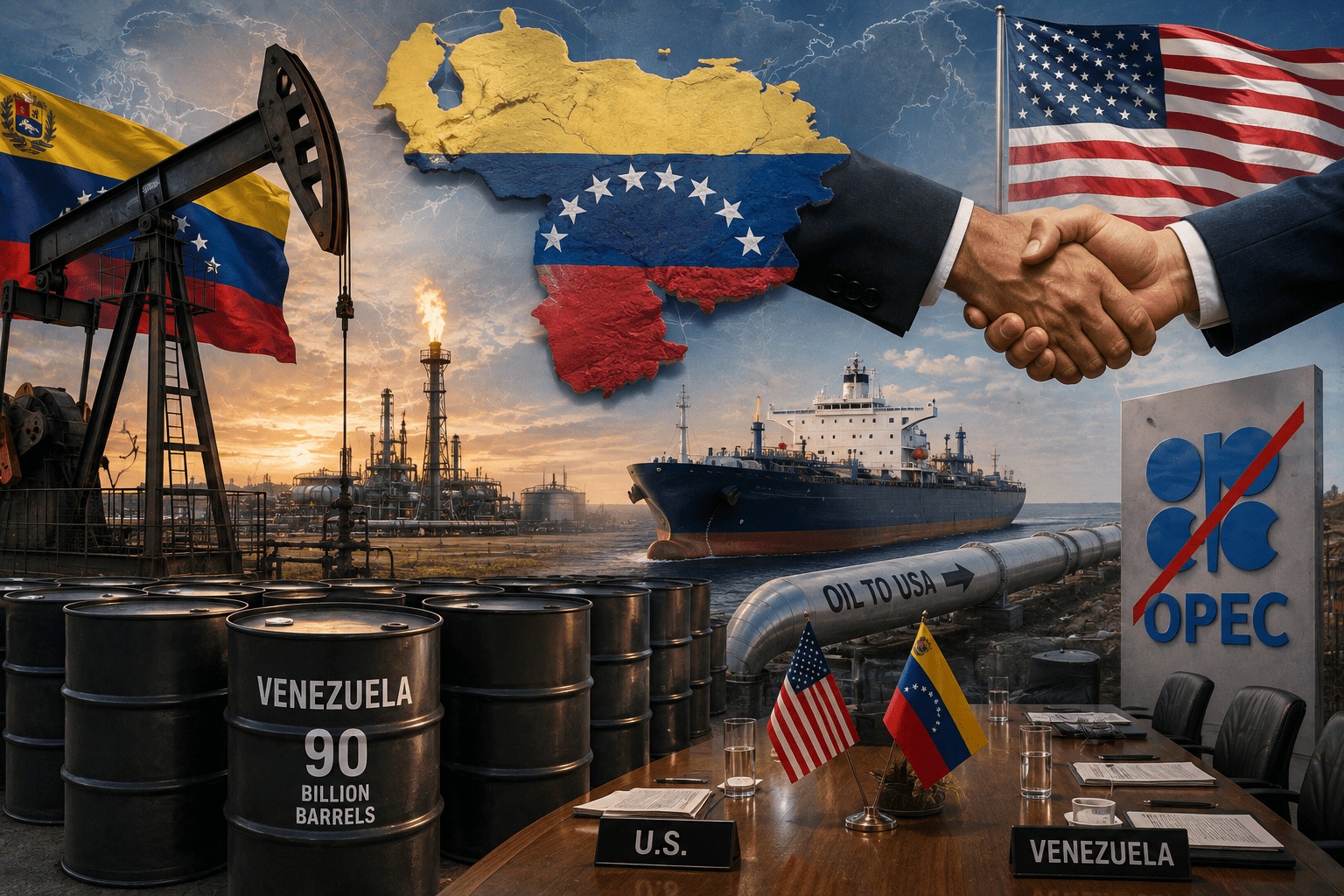 USA si chcú urobiť z Venezuely svoju „ropnú pumpu“
