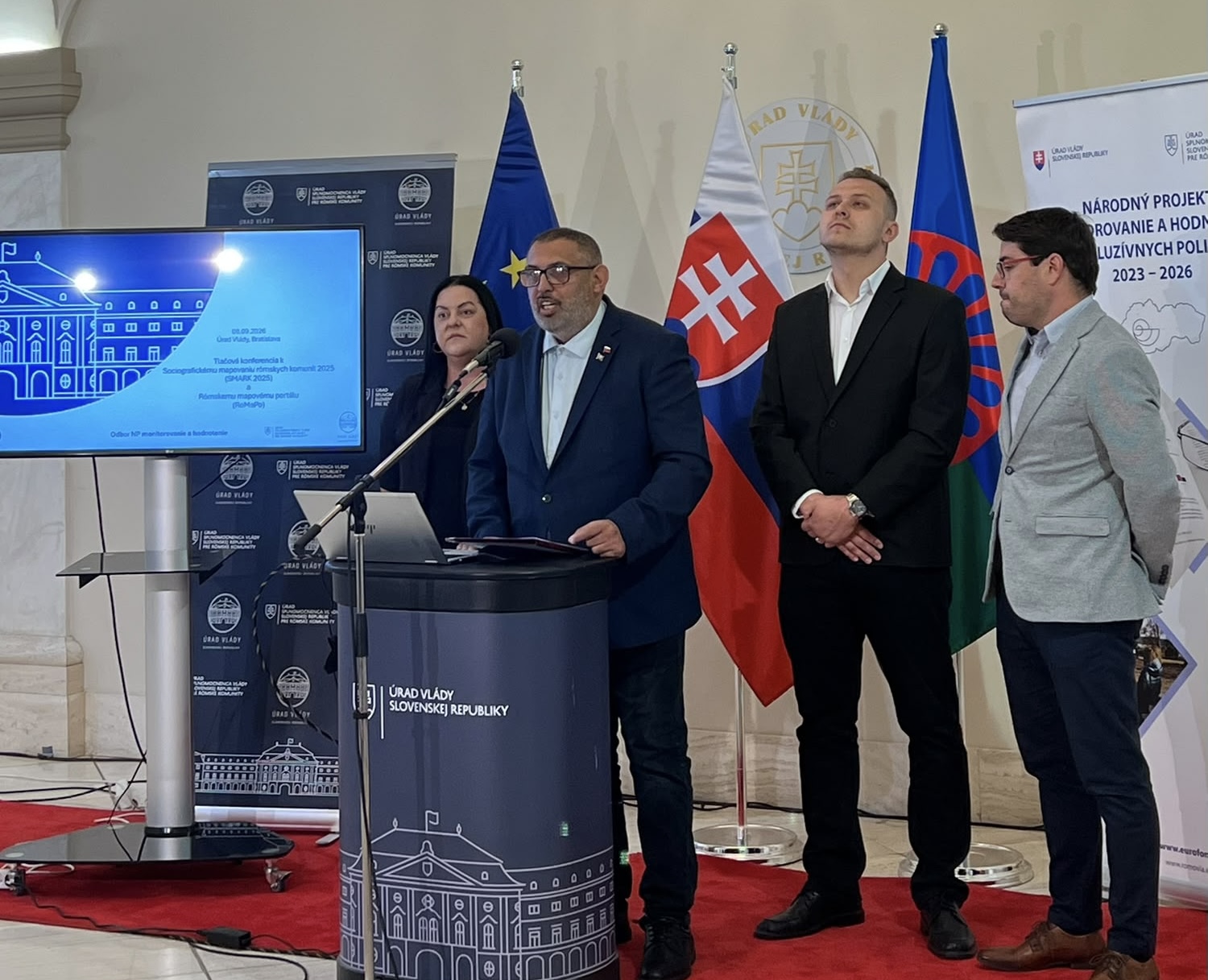 SMARK 2025 prináša nové dáta o rómskych komunitách. A. Daško predstavil obraz života v rómskych lokalitách